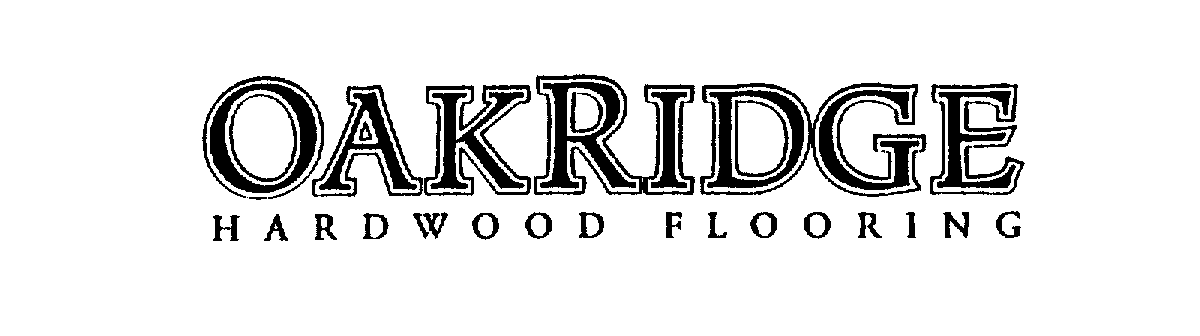  OAKRIDGE HARDWOOD FLOORING