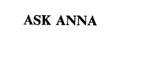  ASK ANNA