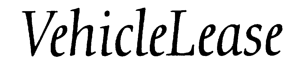 Trademark Logo VEHICLELEASE