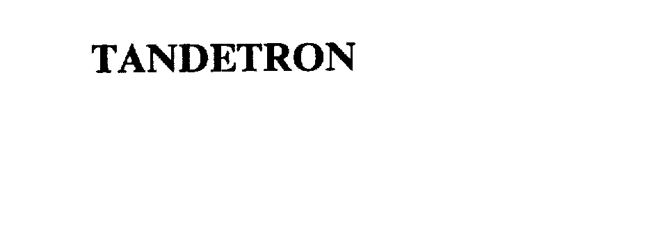 Trademark Logo TANDETRON