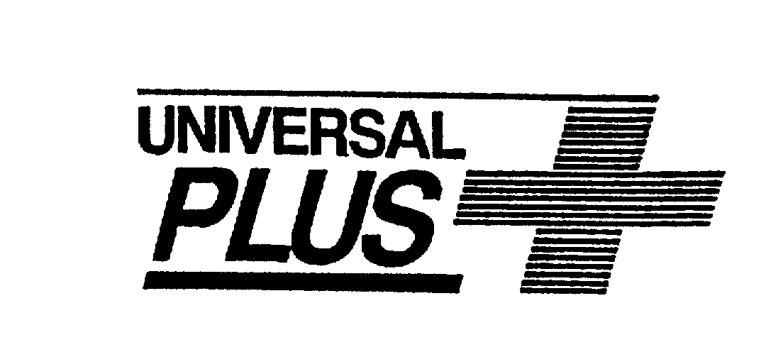 Trademark Logo UNIVERSAL PLUS