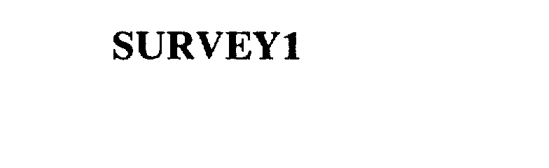  SURVEY1