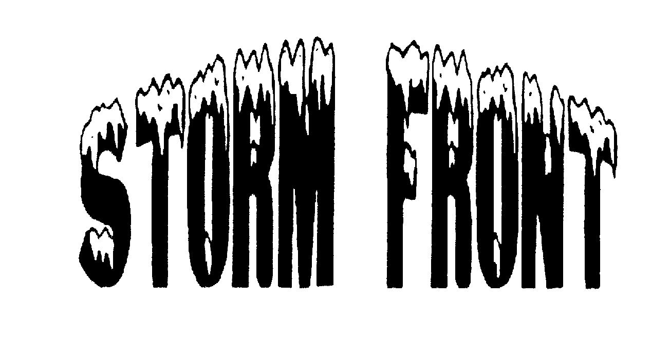 Trademark Logo STORM FRONT