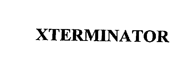 Trademark Logo XTERMINATOR