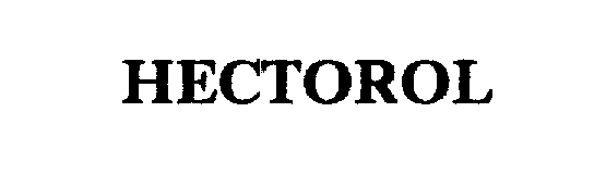 Trademark Logo HECTOROL