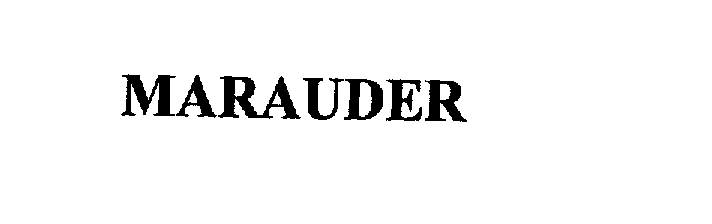 Trademark Logo MARAUDER