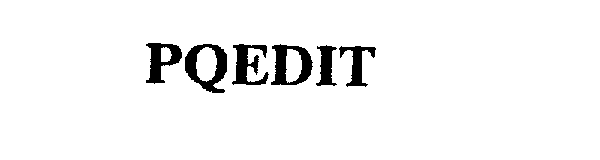 Trademark Logo PQEDIT