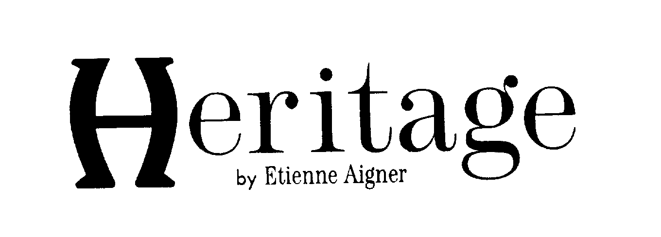 Trademark Logo HERITAGE BY ETIENNE AIGNER