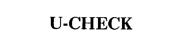  U-CHECK