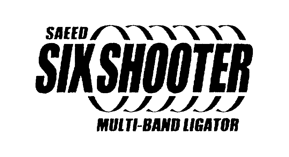  SAEED SIX SHOOTER MULTI-BAND LIGATOR