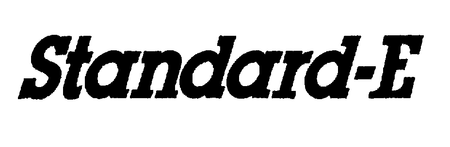 Trademark Logo STANDARD-E