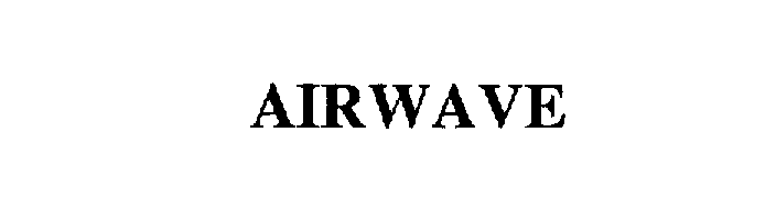 Trademark Logo AIRWAVE