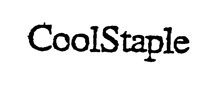 Trademark Logo COOLSTAPLE