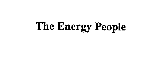 THE ENERGY PEOPLE