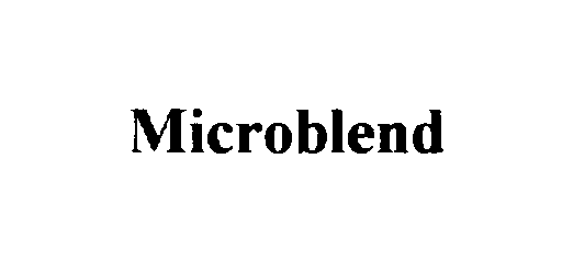 Trademark Logo MICROBLEND
