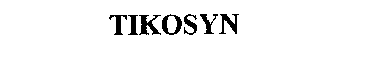 Trademark Logo TIKOSYN
