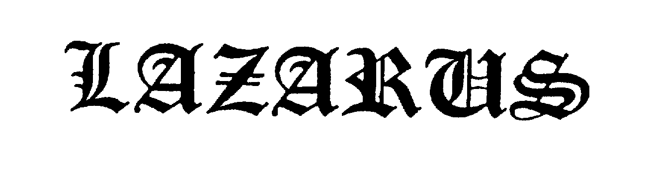 Trademark Logo LAZARUS