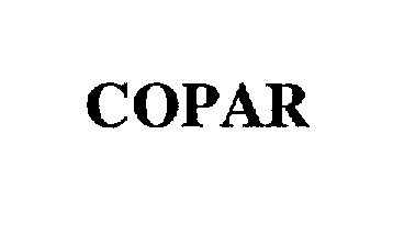 Trademark Logo COPAR