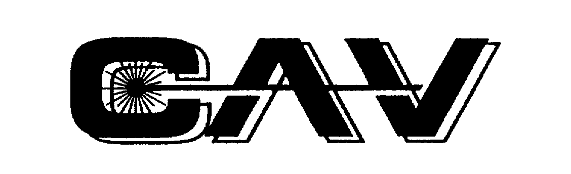 Trademark Logo CAV