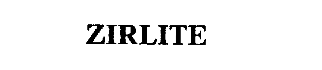 Trademark Logo ZIRLITE
