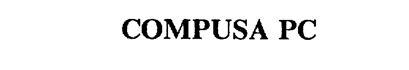 Trademark Logo COMPUSA PC