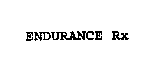 Trademark Logo ENDURANCE RX