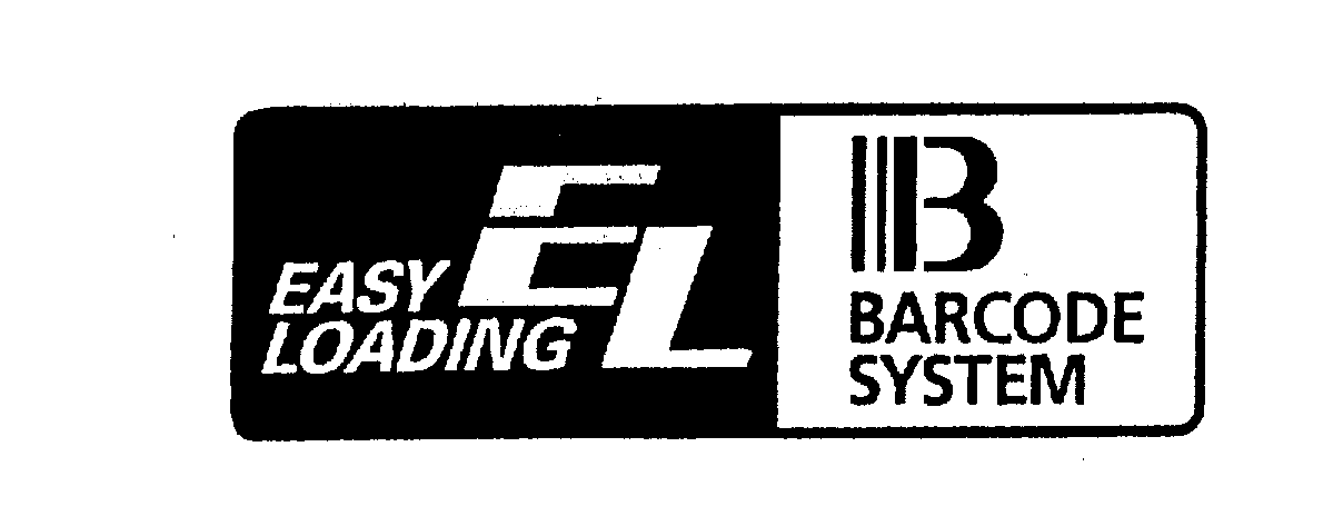 Trademark Logo EASY LOADING EL B BARCODE SYSTEM