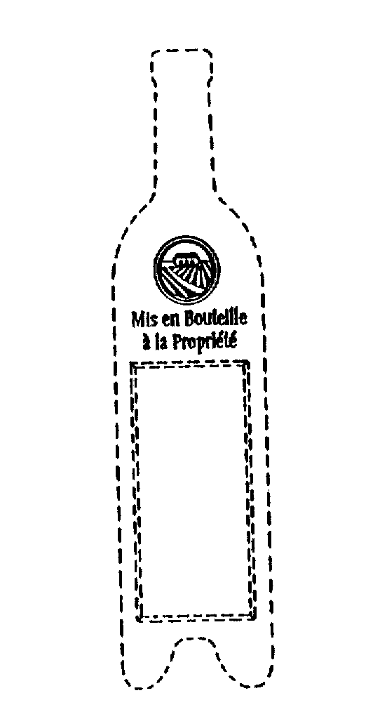 Trademark Logo MIS EN BOUTEILLE A LA PROPRIETE