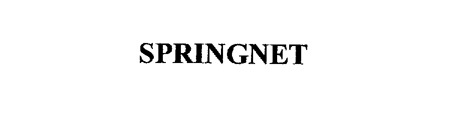 Trademark Logo SPRINGNET