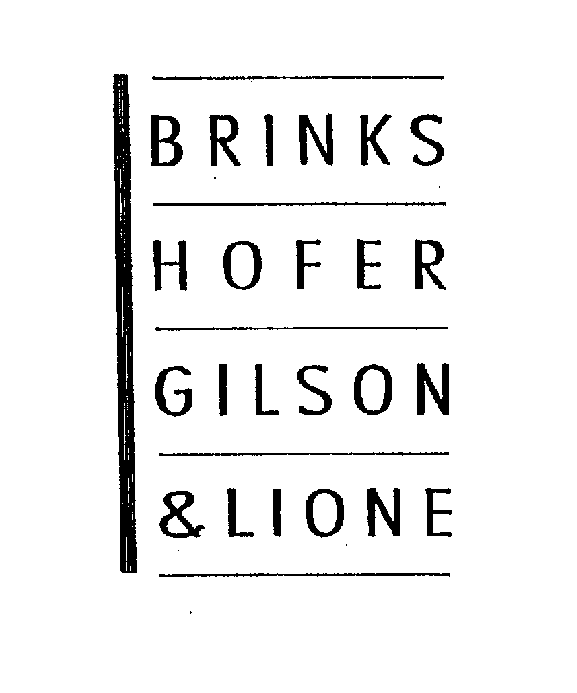  BRINKS HOFER GILSON &amp; LIONE