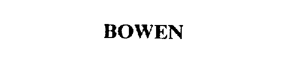 BOWEN