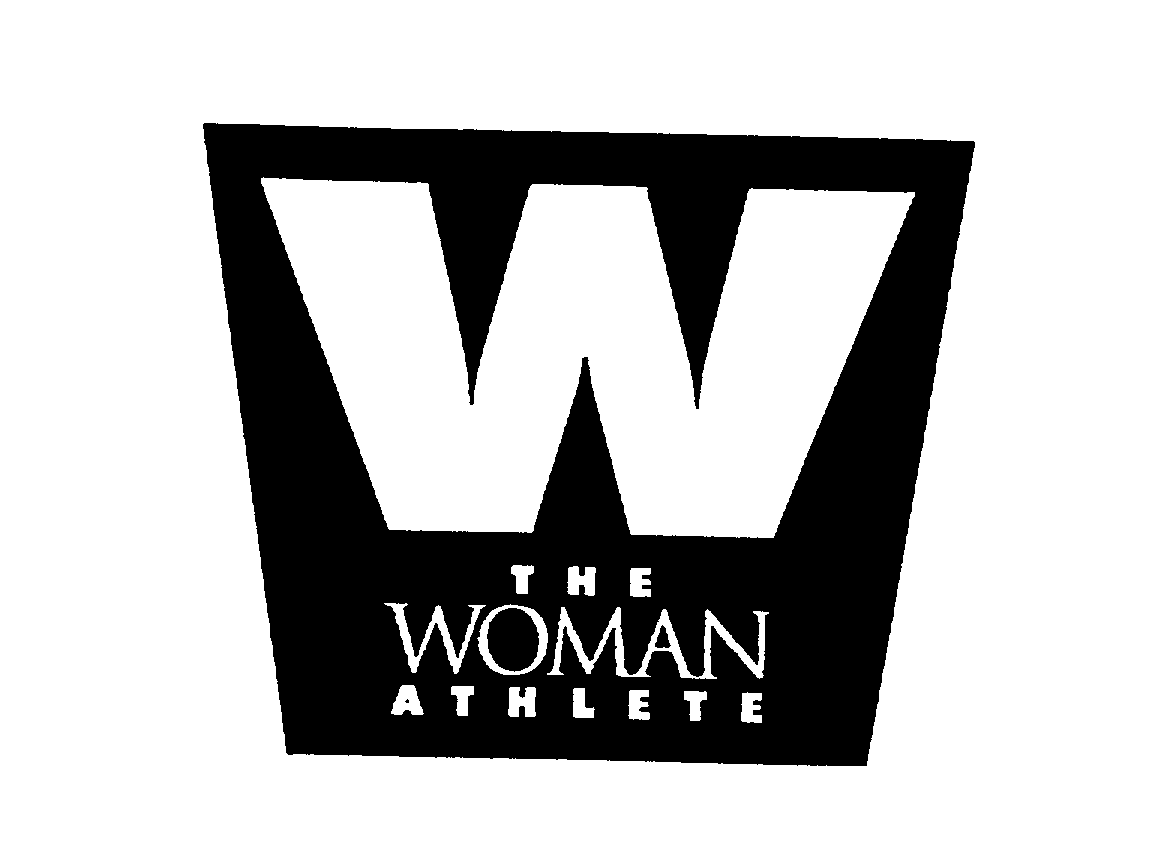 Trademark Logo W THE WOMAN ATHLETE