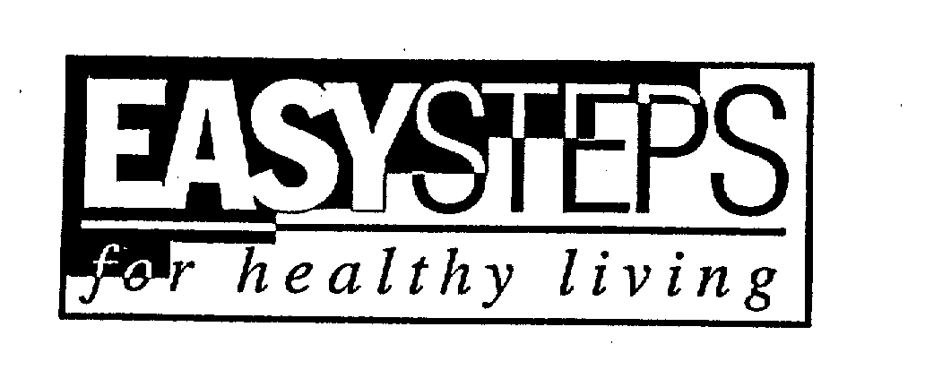 Trademark Logo EASYSTEPS FOR HEALTHY LIVING