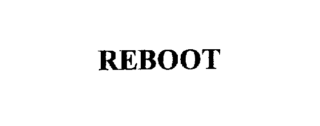 Trademark Logo REBOOT