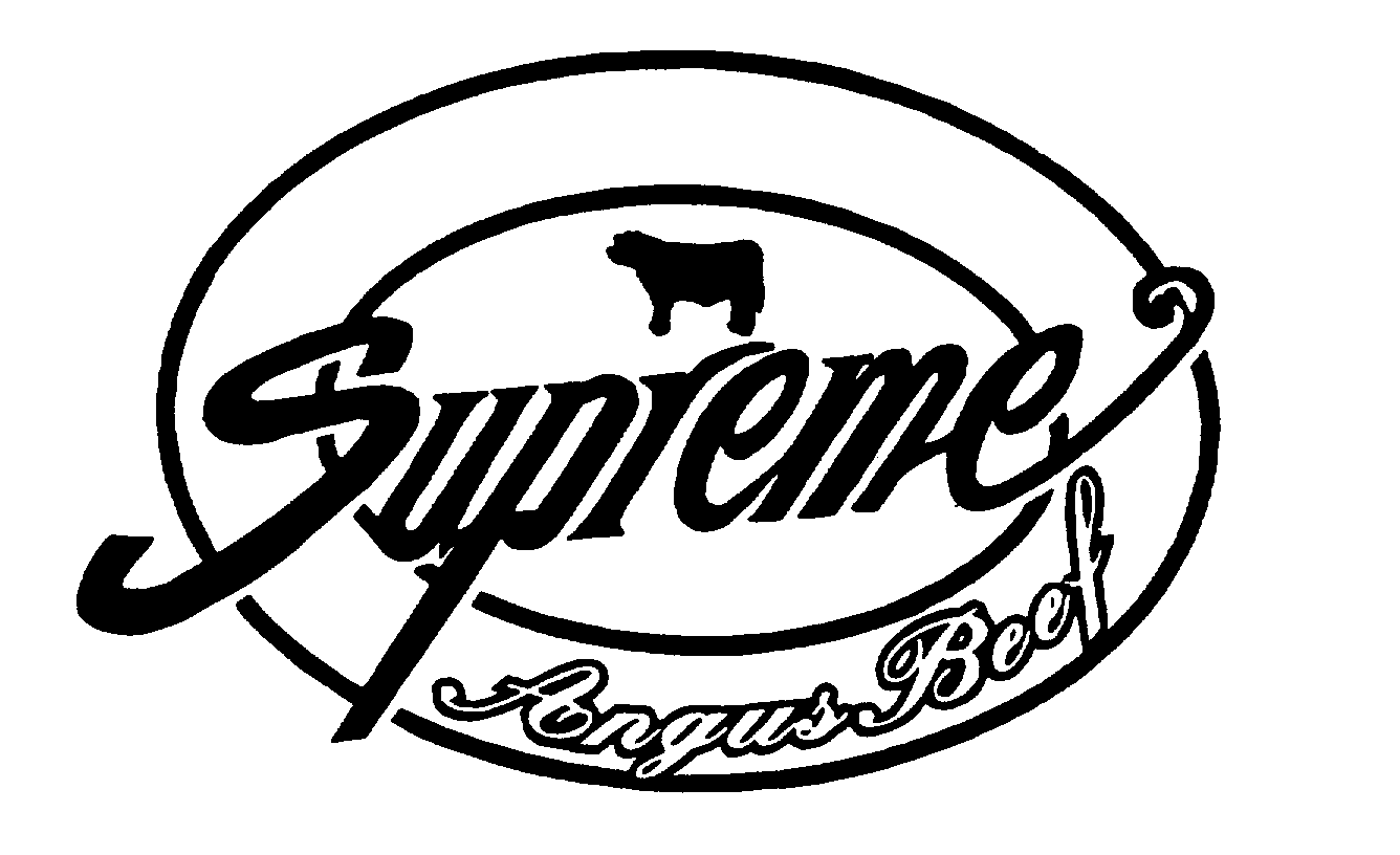 Trademark Logo SUPREME ANGUS BEEF
