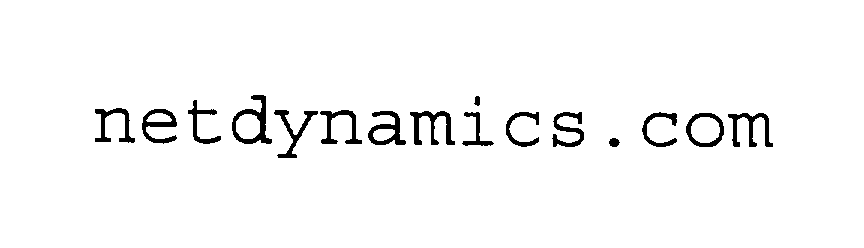 Trademark Logo NETDYNAMICS.COM