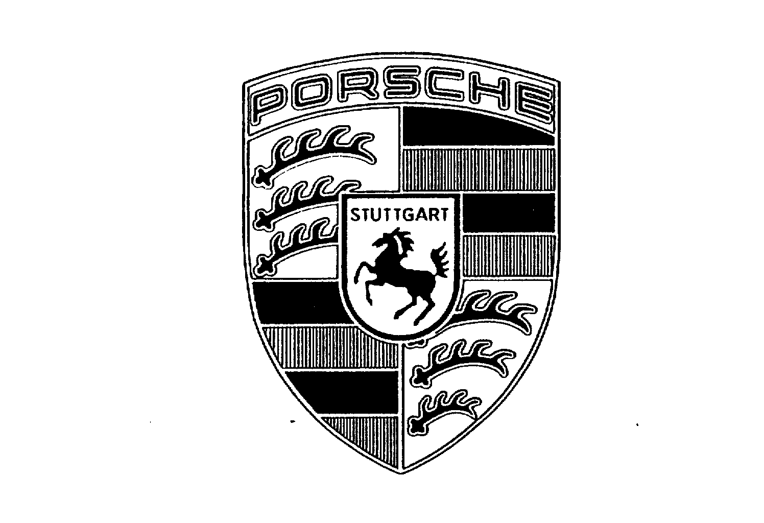 Trademark Logo PORSCHE STUTTGART
