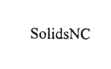 Trademark Logo SOLIDSNC