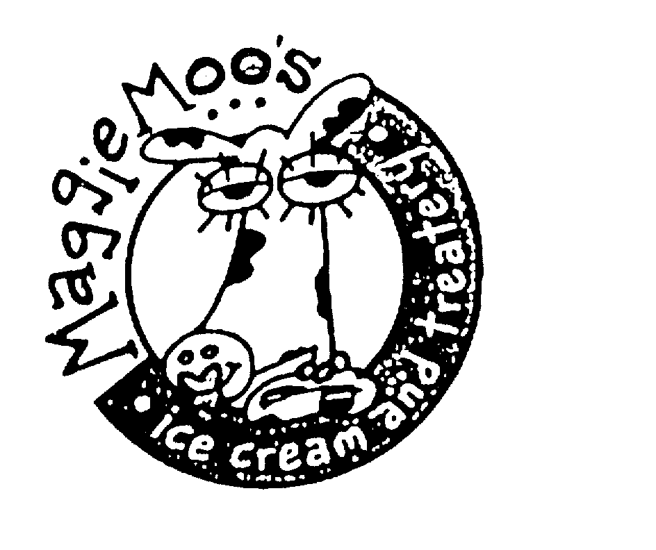 Trademark Logo MAGGIEMOO'S ICE CREAM AND TREATERY
