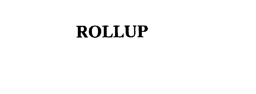 Trademark Logo ROLLUP