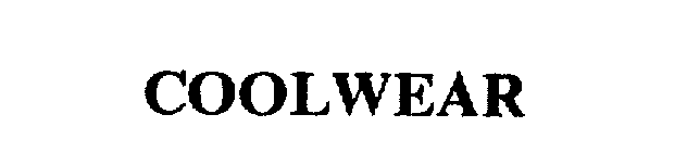 Trademark Logo COOLWEAR