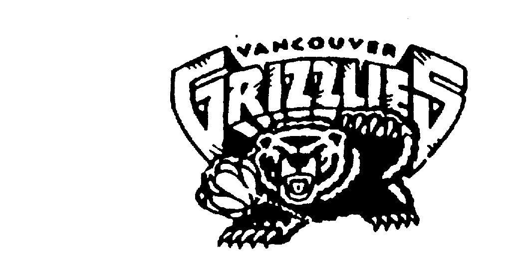 Trademark Logo VANCOUVER GRIZZLIES