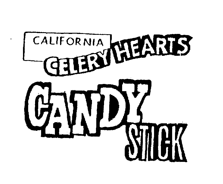  CALIFORNIA CELERY HEARTS CANDY STICK