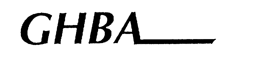 Trademark Logo GHBA