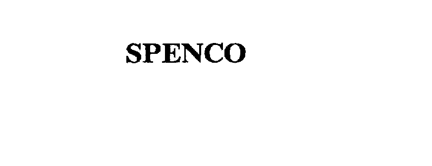 Trademark Logo SPENCO