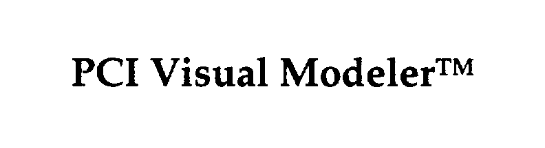 Trademark Logo PCI VISUAL MODELER