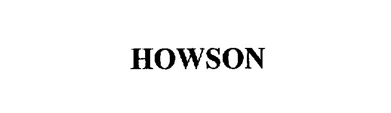 HOWSON