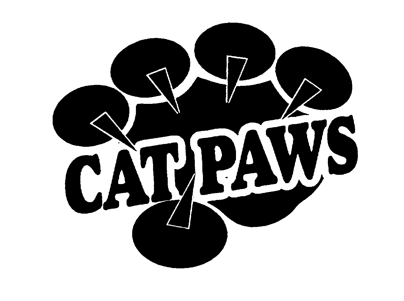 Trademark Logo CAT PAWS