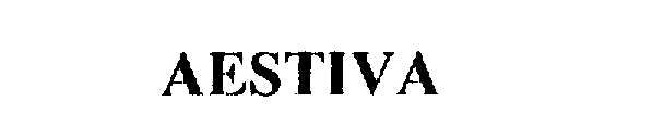 Trademark Logo AESTIVA
