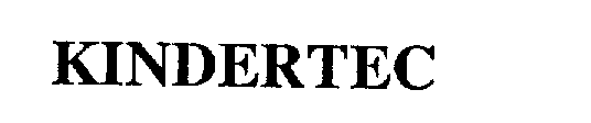 Trademark Logo KINDERTEC